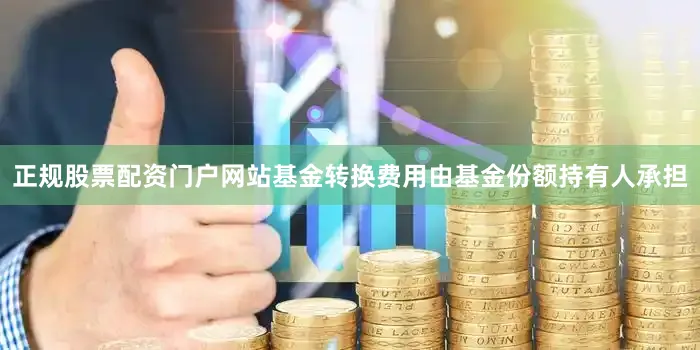 正规股票配资门户网站基金转换费用由基金份额持有人承担