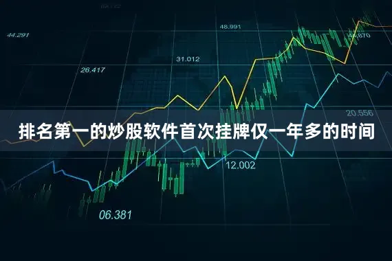 排名第一的炒股软件首次挂牌仅一年多的时间